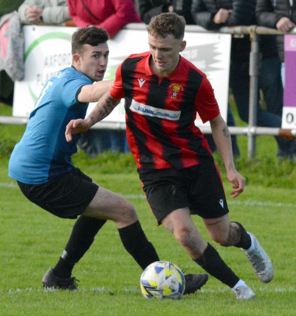 Will Haworth struck twice for Goodwick at Hakin